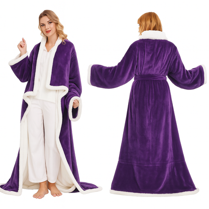 Heated Blanket with Foot Pockets