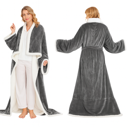 Heated Blanket with Foot Pockets