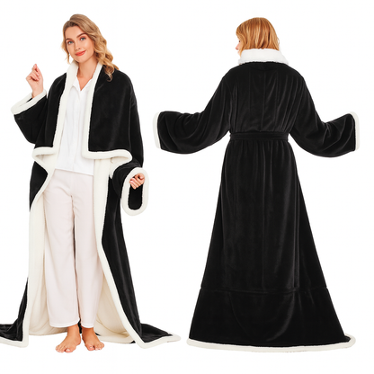 Heated Blanket with Foot Pockets